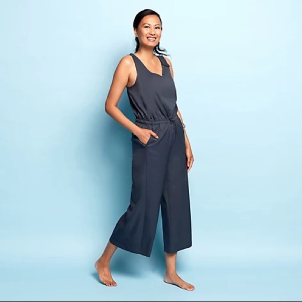 ZUDA | 3X | Z-Eco Regular Cropped Jumpsuit with UPF 50 NWOT